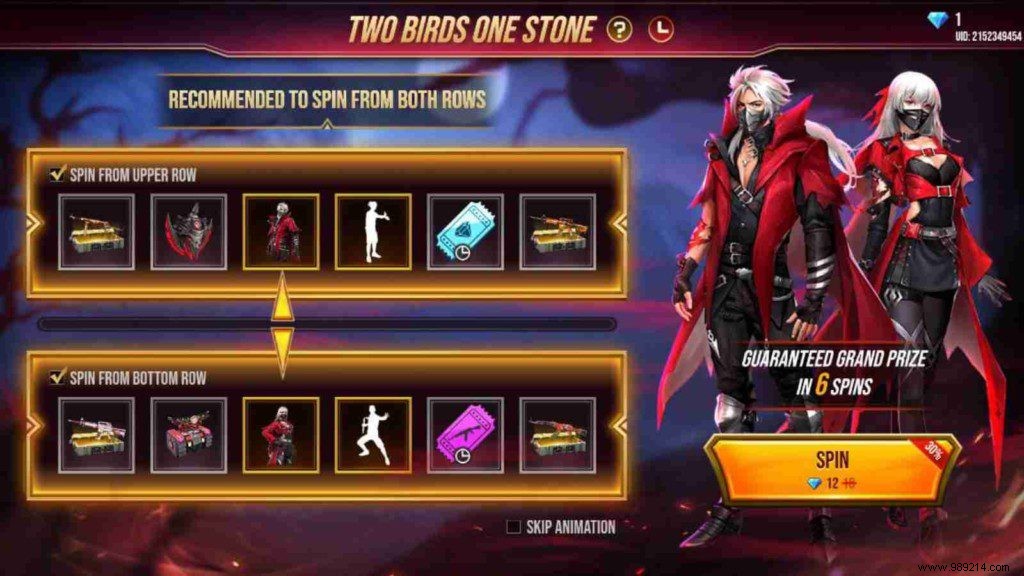 How to get Blood Buster and Evil Slayer Bundle Free Fire? 