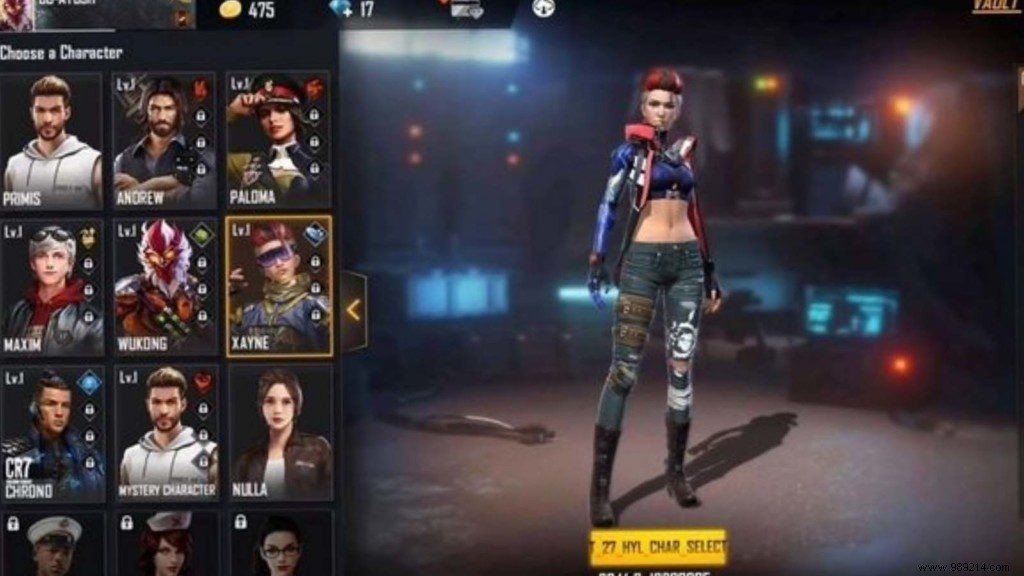 Nairi vs Xayne in Free Fire:who is doing better in December 2021? 