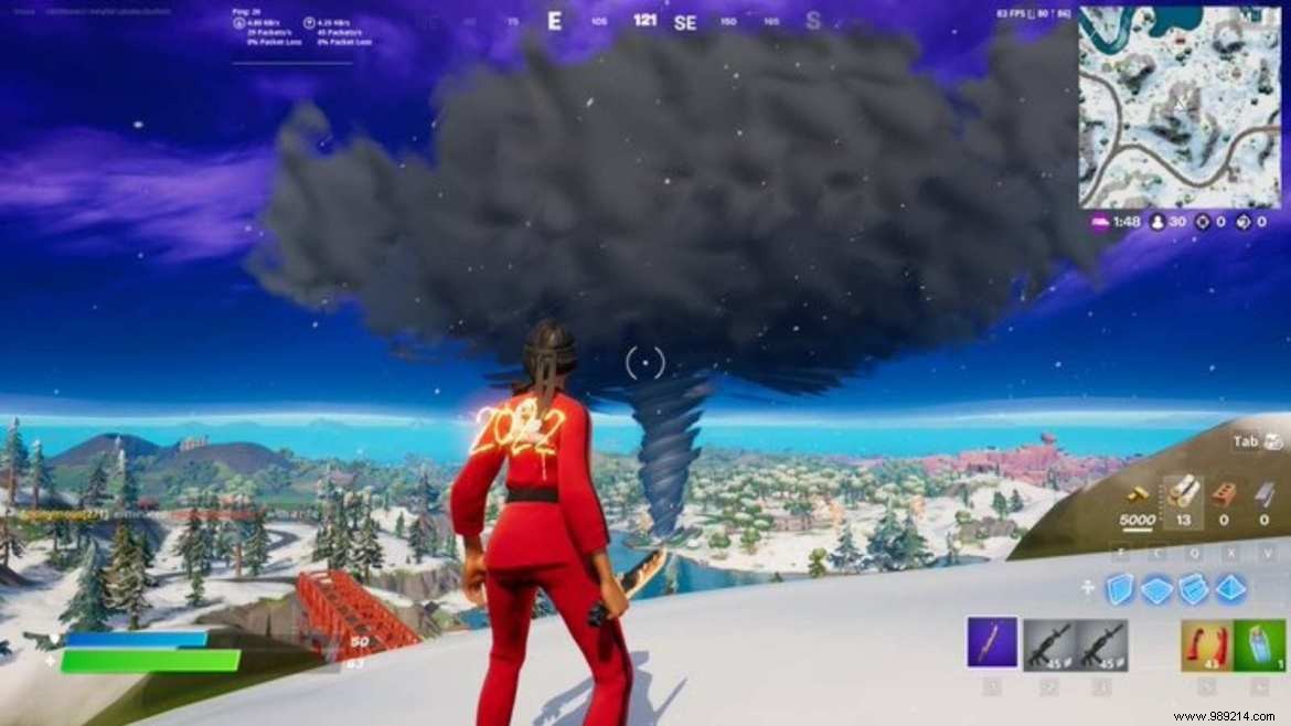New Fortnite Weather Update:Tornadoes and Lightning in Chapter 3 