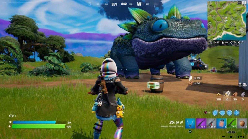 Fortnite update adds an adorable monster and brings back Tilted Towers 