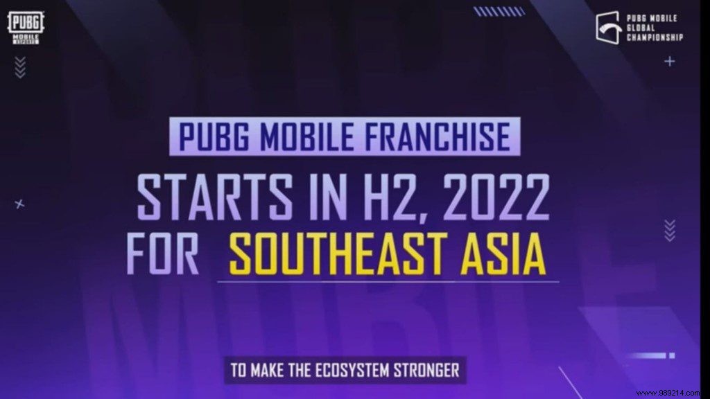 Tencent Reveals PUBG Mobile Esports Roadmap for 2022 