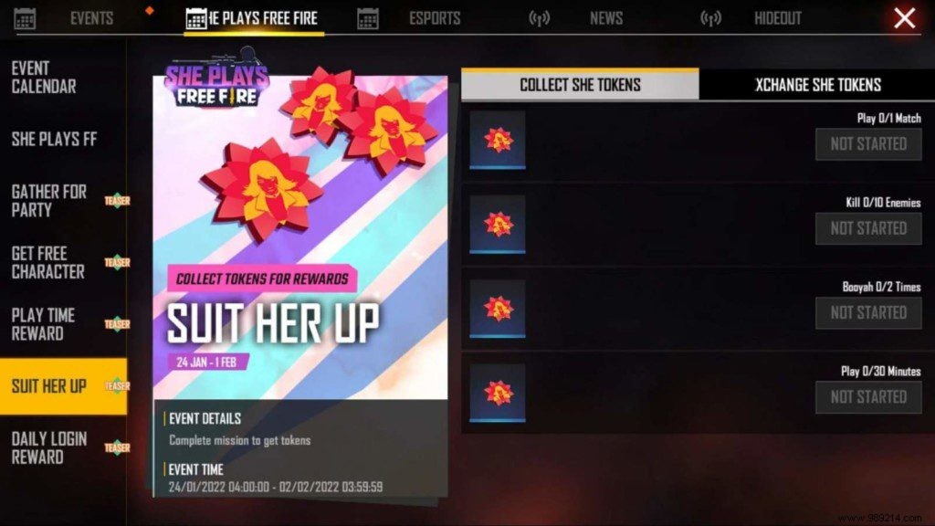 How to get Ruthless Jinx pack for free in Free Fire? 