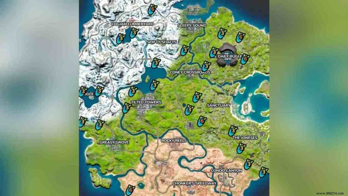 Fortnite Klomberry locations:Where to find them in Chapter 3 Season 1 to complete the challenge? 