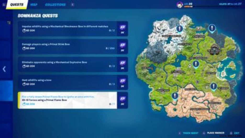How to Complete Bownanza Challenges in Fortnite 