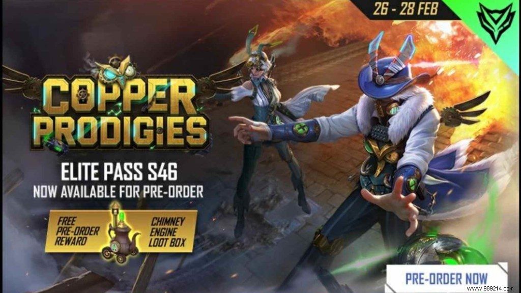 How to get free Fire MAX Elite Pass Season 46 for free? 