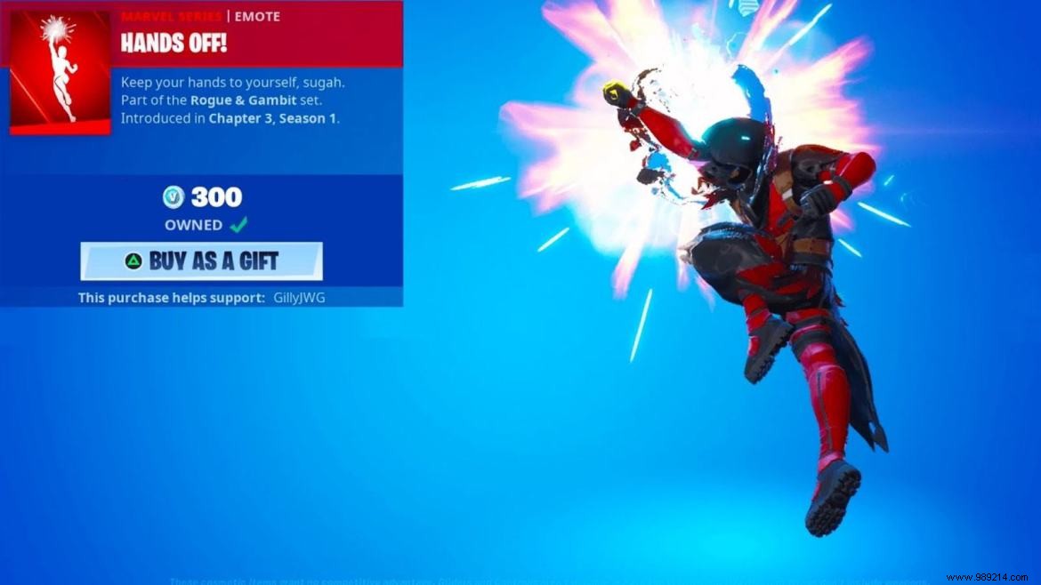 How to get a new Fortnite Hands Off emote in Chapter 3 Season 1 