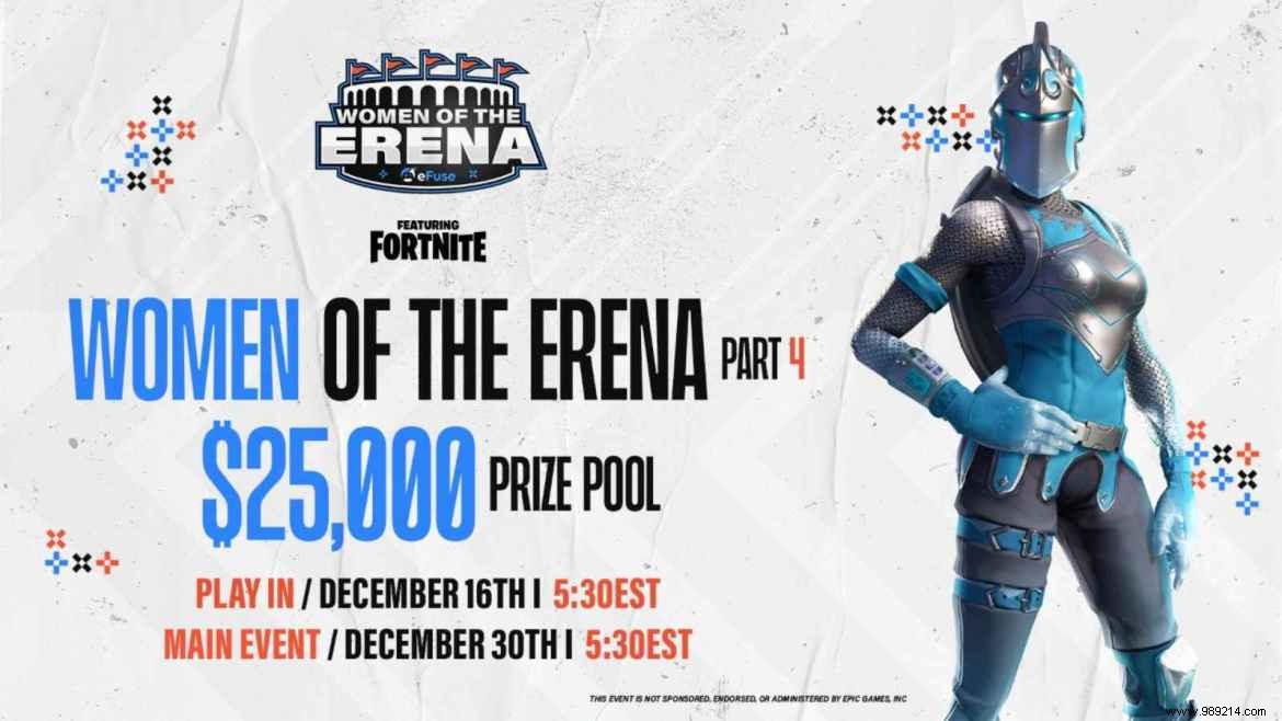 Fortnite Women of the eRena Tournament:Everything you need to know 