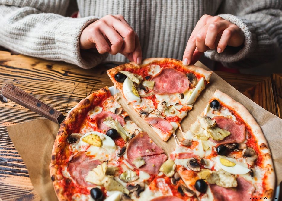 Eating pizza is now a cultural activity 