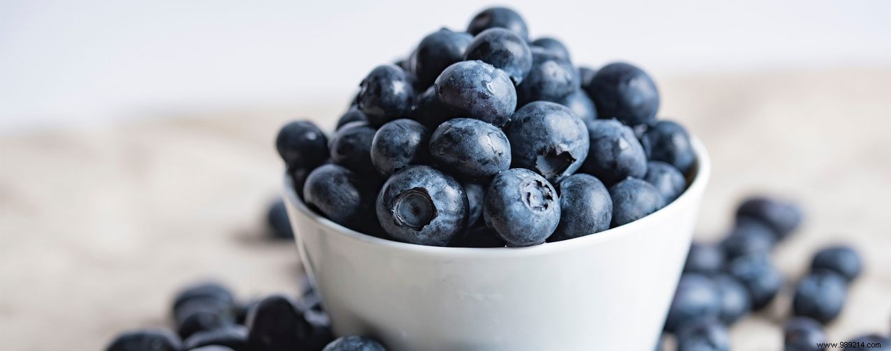 Why do blueberries sometimes have a white layer? 