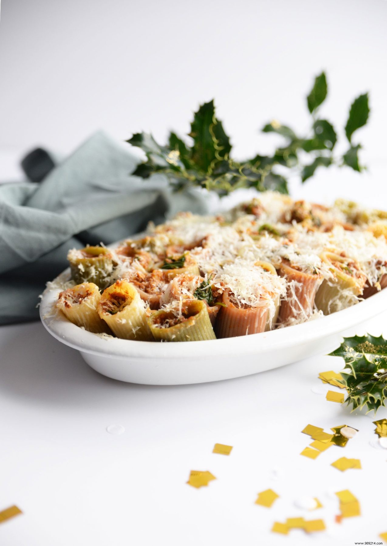 Recipe for stuffed pasta from the oven 