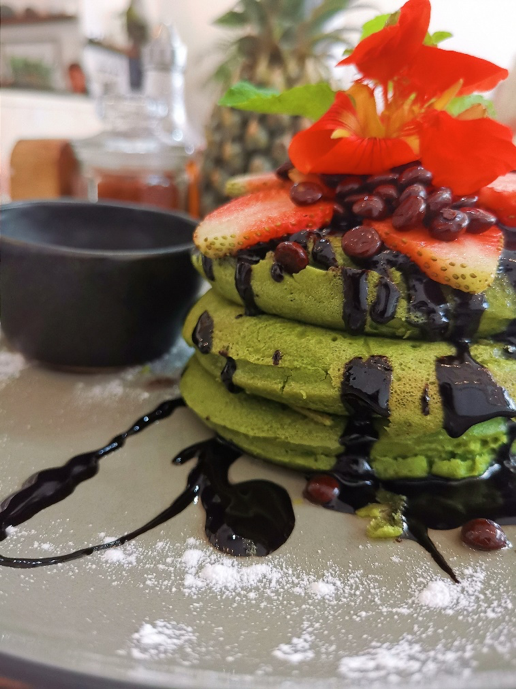 Shaima:The tastiest Vegan Pancakes in Bali 