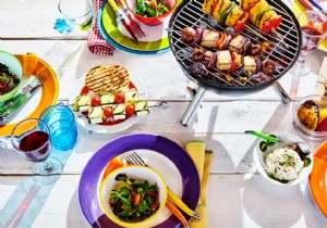 So on the table:delicious summer dishes 