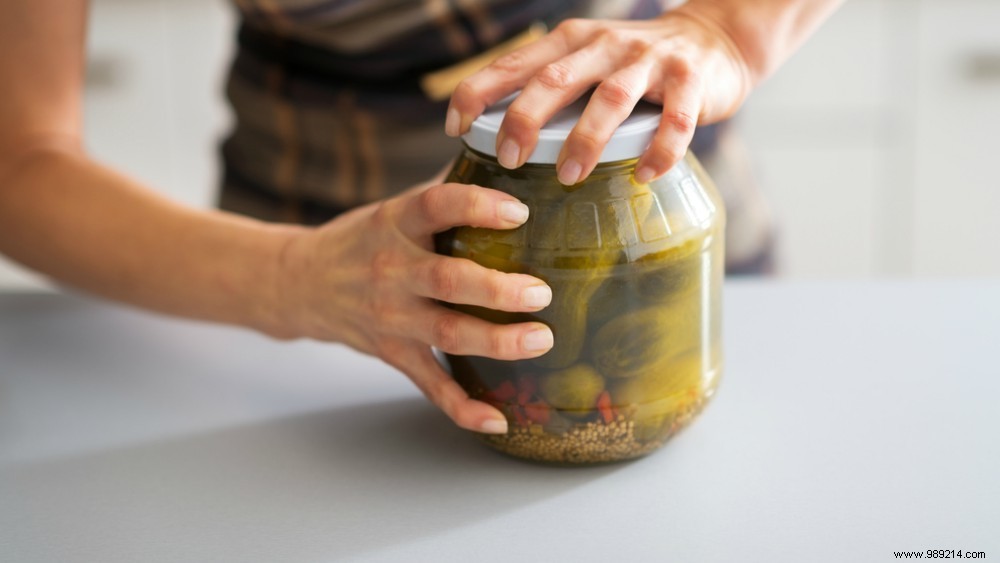 Recycle:you can do this with pickle juice 
