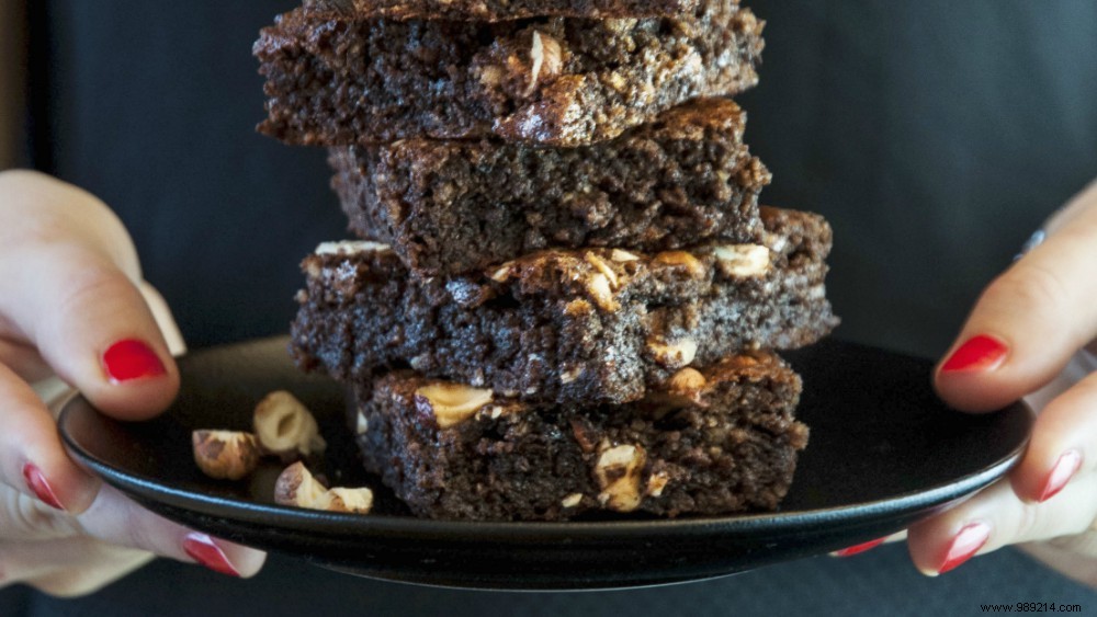 Recipe:gluten-free hazelnut brownies 