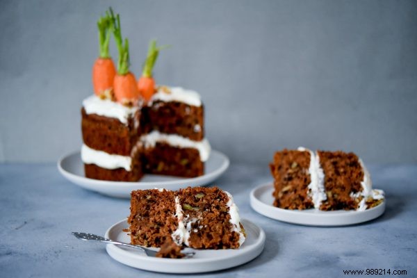 Recipe:carrot cake with walnuts 