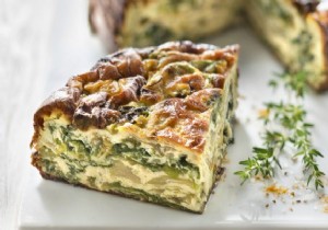 Recipe:flan with lettuce 