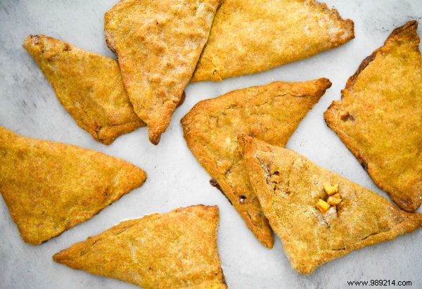 Father s Day recipe:whole-wheat apple-pear turnovers with cardamom and orange blossom 