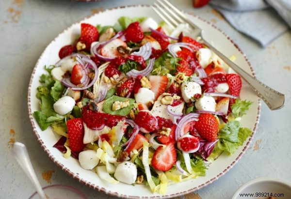 Recipe:summer fruit salad with chicken 