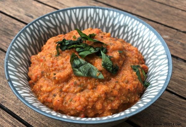 Recipe by Annemiek:Italian tomato-paprika spread 