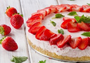 Recipe:strawberry cream pie (low carb!) 