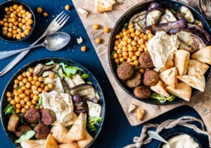 Ready quickly and super healthy:this hummus bowl from Chickslovefood 