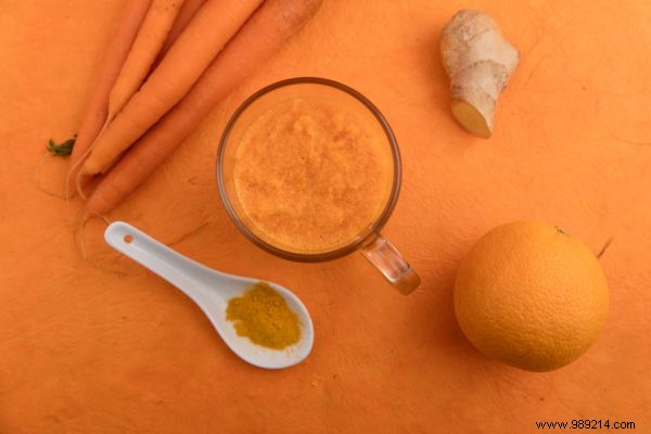Sea Buckthorn Root Ginger Smoothie 