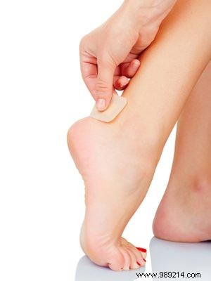 How do you treat a blister? 