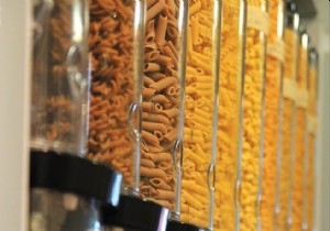 Supermarket with products without packaging 