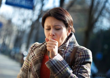 What do you do when coughing? 