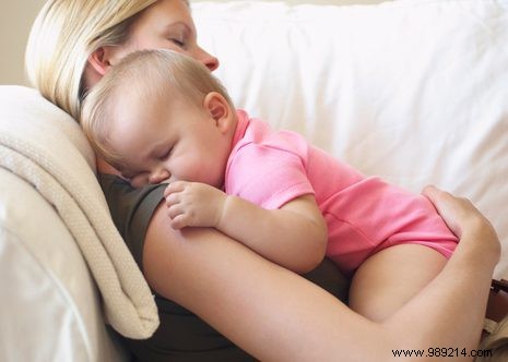 Why you shouldn t fall asleep on the couch with your baby 