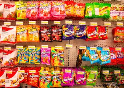 Get rid of candy at the cash registers 