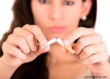 Quitting smoking:the tip to keep it up 
