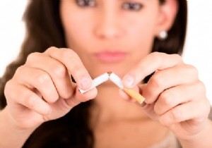 Quitting smoking:the tip to keep it up 