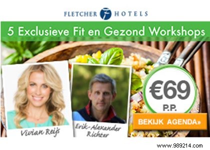 Be inspired by the Fit and Healthy workshops at Fletcher Hotels 