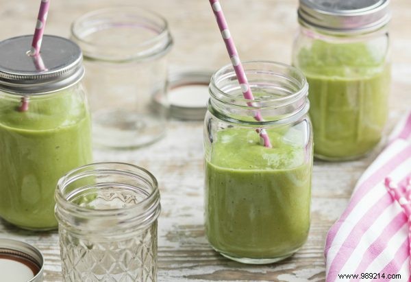 Anti-hangover green smoothie from Jet 