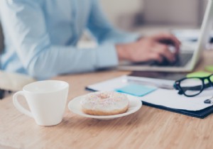 wow! How many calories do you get per week from snacks at work 