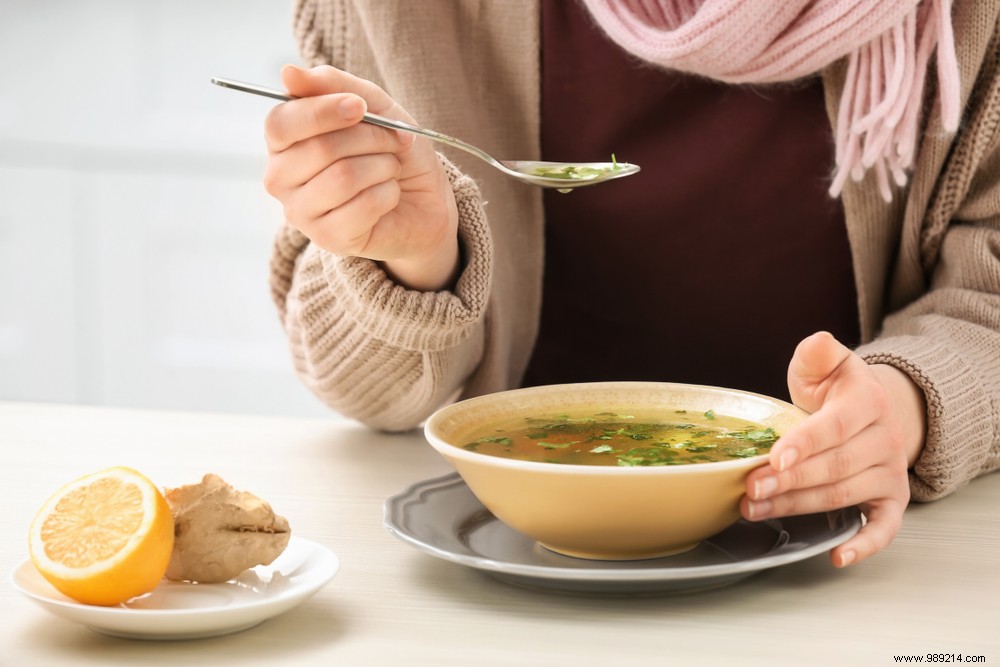 Why You Feel Better After Eating Chicken Soup 