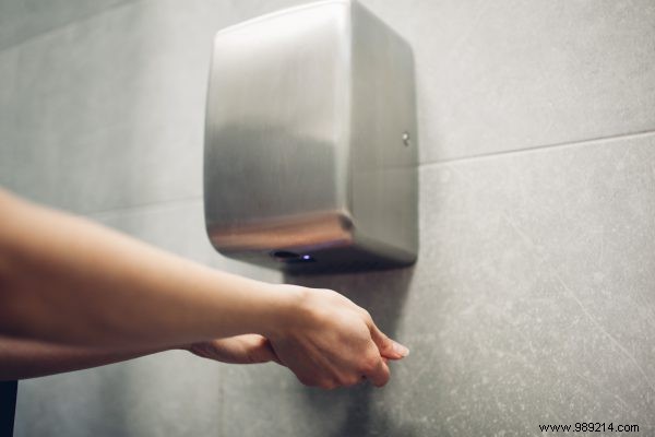 How you dry your hands after washing is also very important 