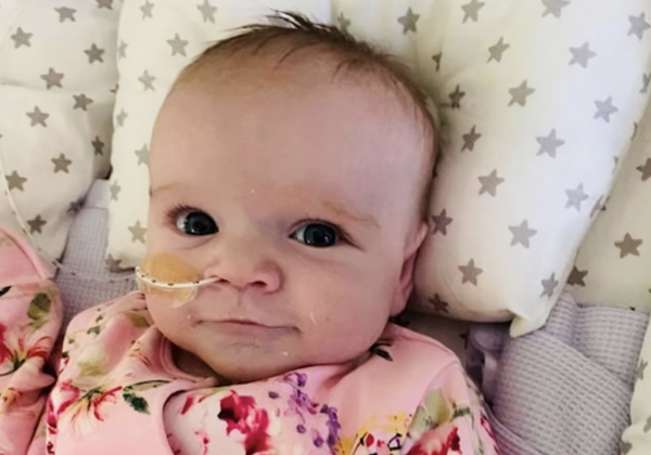 Baby Erin survives the coronavirus 