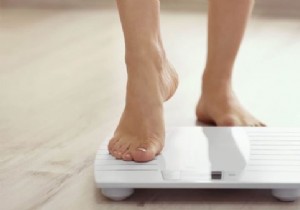 Weigh yourself:you can pay attention to this 