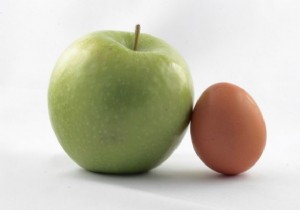 Is it difficult to eat healthy? No dude, apple egg! 