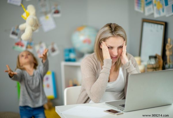 Physical and mental problems for parents: They are close to burnout  