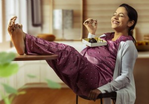 Proven:chocolate during pregnancy makes your baby happy 