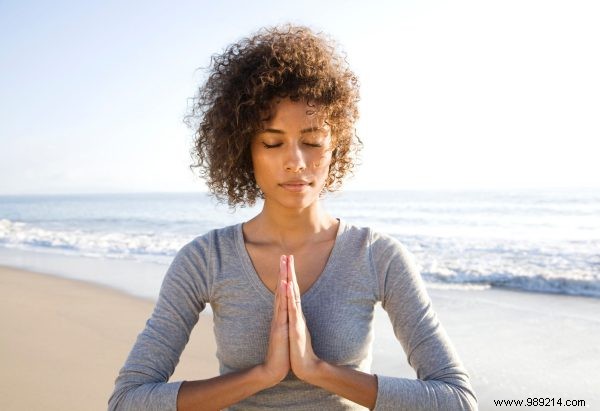 Healthy breathing against stress 