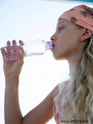 Drinking water for more beautiful skin is a myth 
