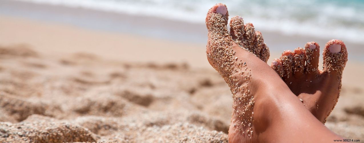 Get rid of dry and rough feet 