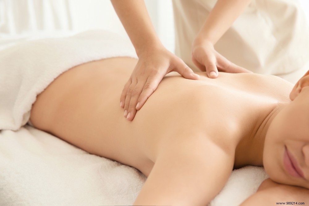 A massage without oil 