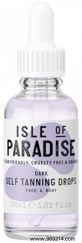 Isle of Paradise self tanners 
