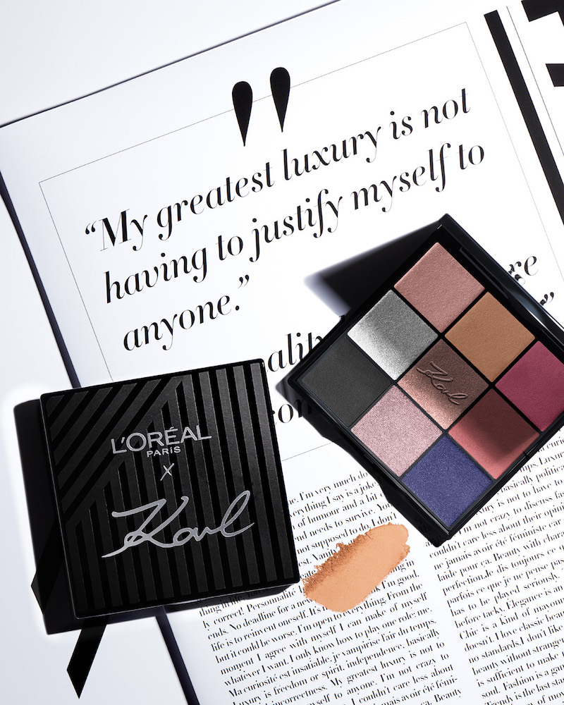L Oréal Paris x Karl Lagerfeld make-up collection 