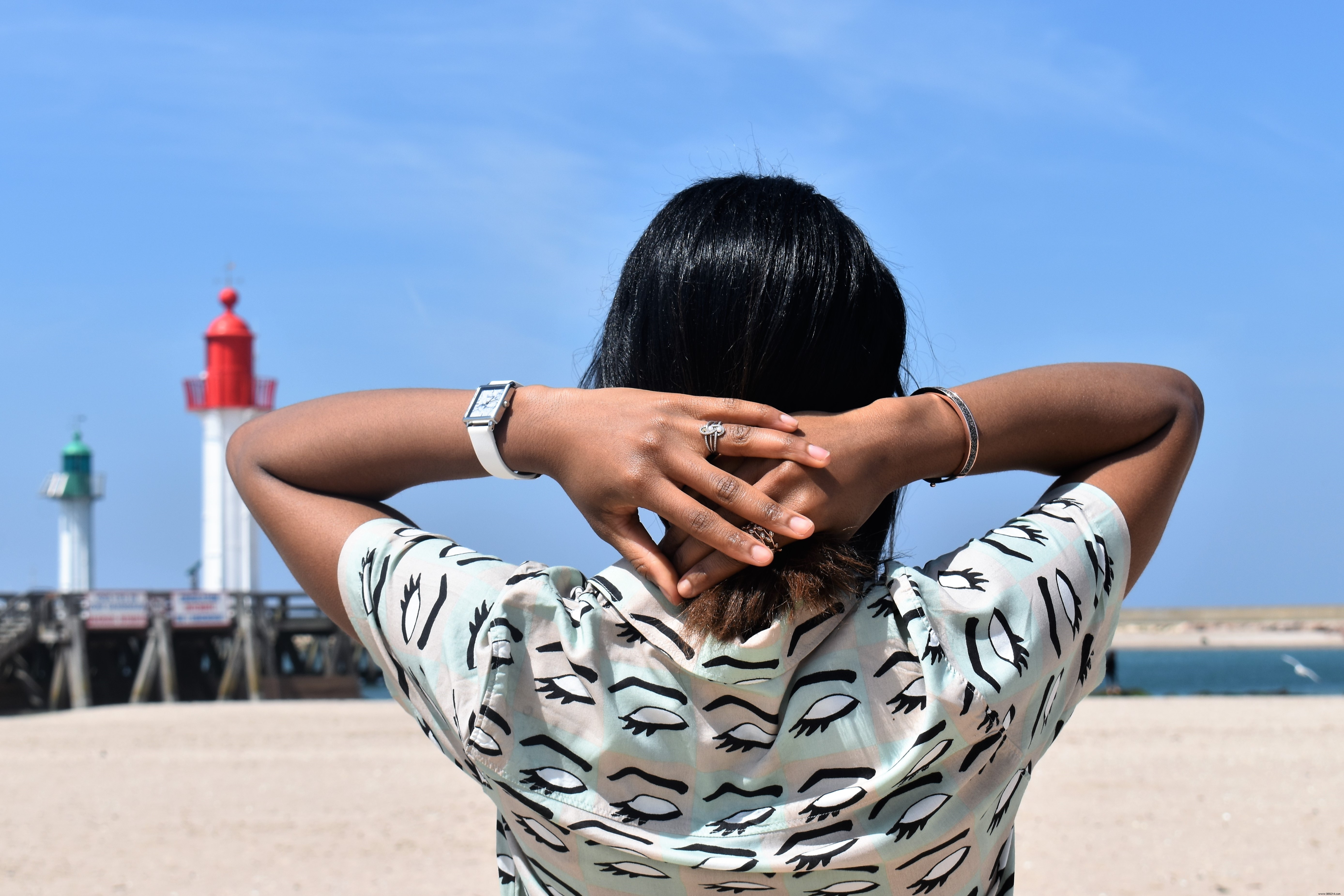 Trouville – My fashion look at the beach! 